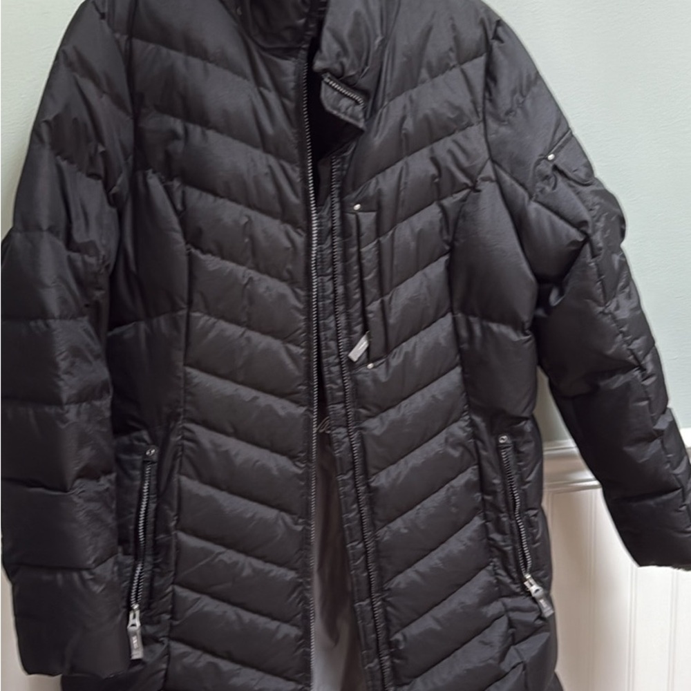 Women's Black Quilted Jacket